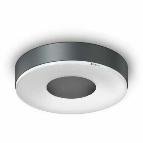 Plafonnier LED intelligent avec capteur de mouvement et technologie Bluetooth, design moderne, éclairage homogène et efficace pour intérieurs et entrées.