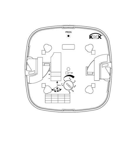  HF 360 KNX - encastré