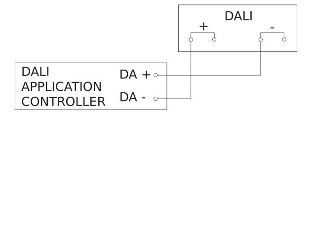  IS 345 DALI-2 Input Device - rond - en saillie