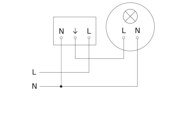  IS 345 KNX - rond - faux-plafonds blanc